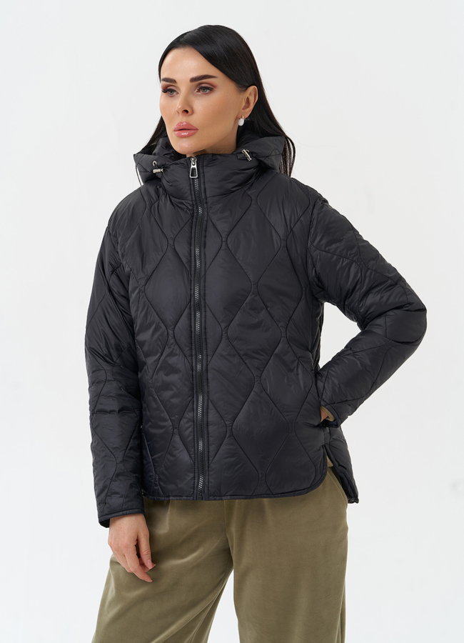 Женская стеганая куртка модель № 28282 универмаг малина