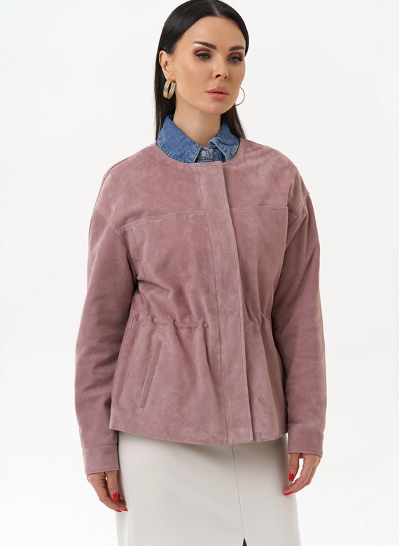 Куртка из натуральной замши 