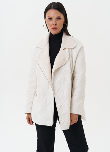 Женская двухсторонняя куртка "косуха"